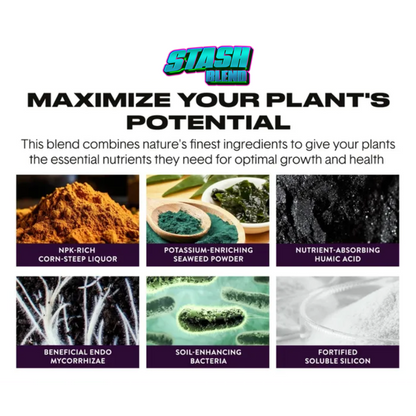 Stash Blend Premium Plant Additive - Maximize Your Potential